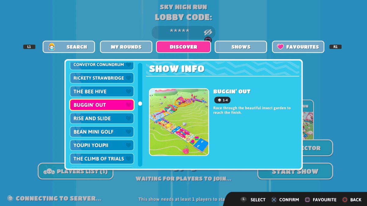 pinkygurl67's tweet photo. #PS5Share, #FallGuys I need to check the discovery tab in the game more often. Turns out another of my levels, Buggin' Out, made it into the game. Wow, I can't believe I've got two levels in the game. 😮 #FallGuysGame #FallGuysCreative #FallGuysCommunity #FallGuysLevels https://t.co/9MFD4YnfWX