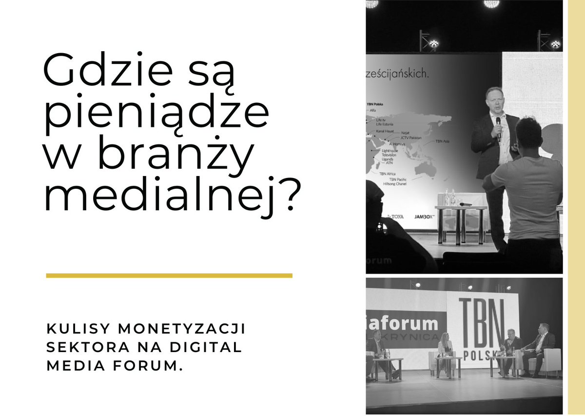 TBNPolska's tweet photo. Podczas #DigitalMediaForum2023 Prezes TBN Polska przedstawił nowy Dom Mediowy Media Vibes, który powstał w odpowiedzi na potrzeby #MŚP. Skupi się na  dynamicznie rozwijającym się obszarze mediów online, nie pomijając jednak linearnej telewizji.#MediaVibes #dommediowy #TBNPolska https://t.co/t22sNigD5g