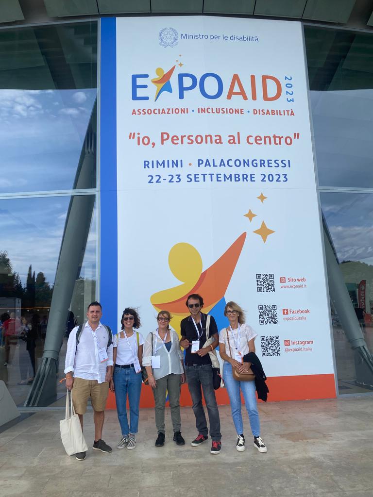 Una delegazione della nostra Cooperativa oggi a #Expoaid2023 ""Io, persona al centro” per tutti coloro che lavorano nel sociale sanno che queste parole rappresentano il lavoro quotidiano, il presente, il futuro.
#coopSerena