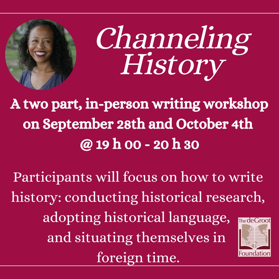 Ladee Hubbard is launching the Scholar of Note Program at @amerlibparis! Join her hybrid event on Sept. 26, or in person at the library on Sept. 28 & Oct. 4. Our foundation is proud to sponsor the Visiting Fellowship. Visit our website to learn more: degrootfoundation.org/alip-scholar-o…