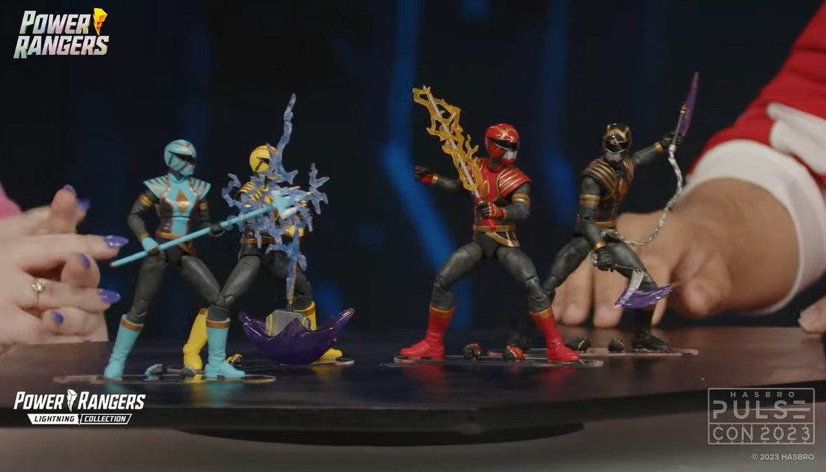 BlazeBinges's tweet image. Omega Rangers
#PowerRangers #PowerRangers30 #LightningCollection #HasbroPulseCon