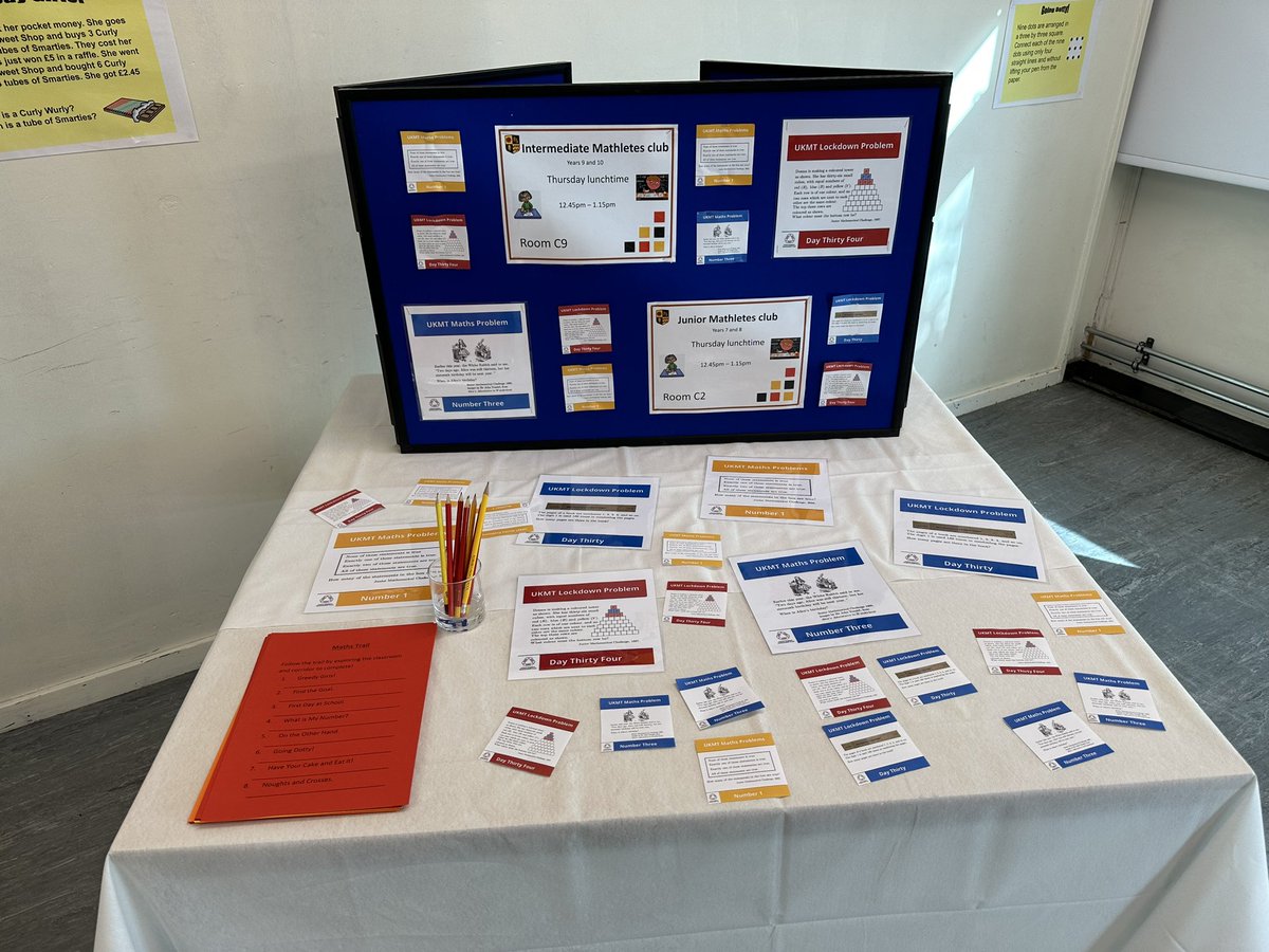 FormbyHigh's tweet image. Exciting activities from @maths_fhs at #OpenEvening2023