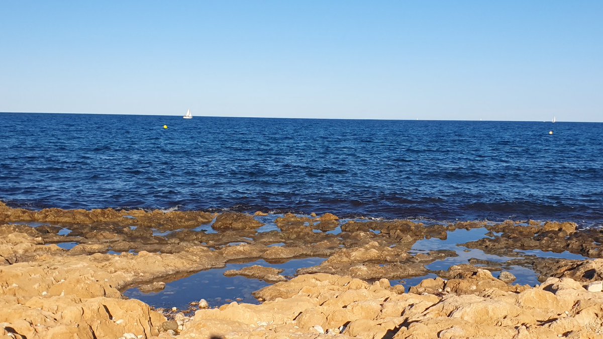 Azul cobalto y poseidonia en #javea 
#Alicante 
#septiembre 
#azul 
#mar 
#Paz