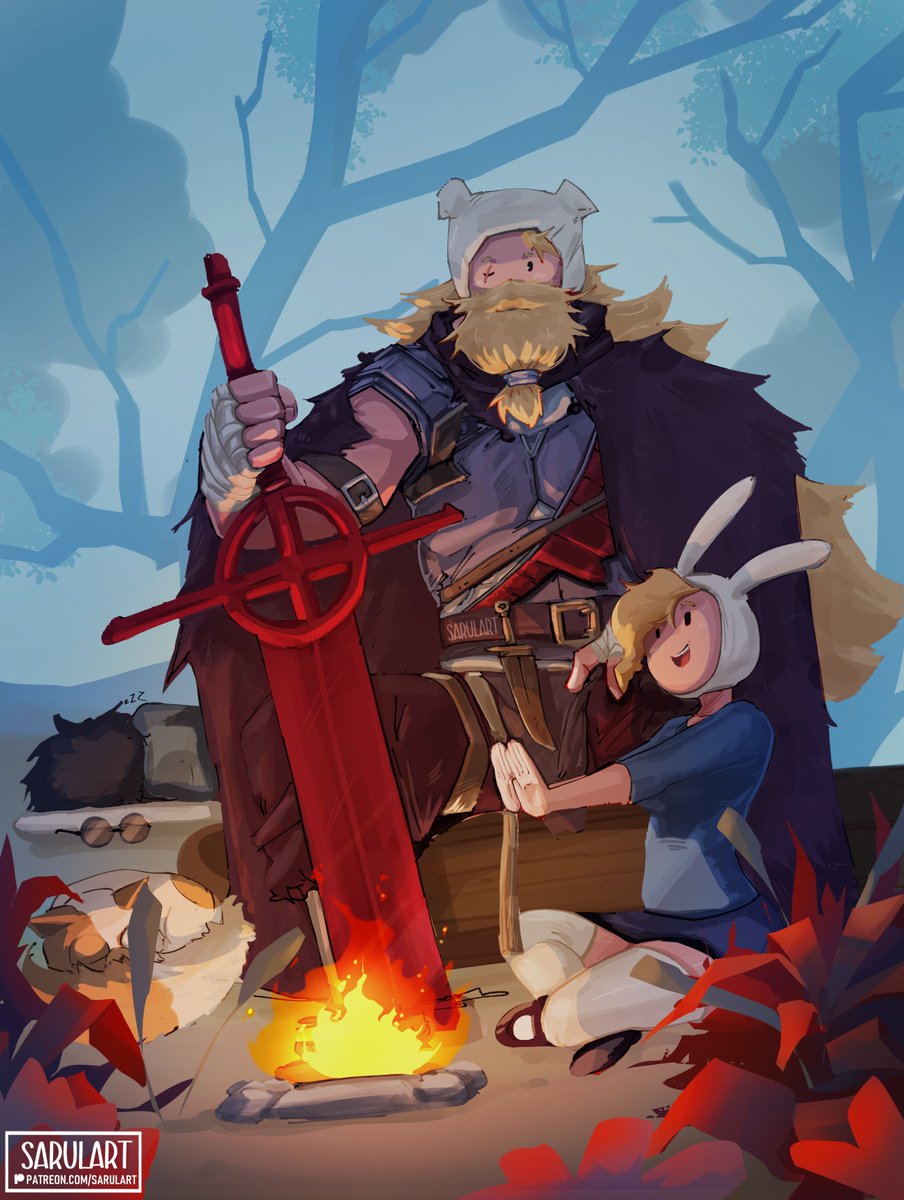 Finn, Fionna and Cake 🔥
#FionnaandCake #adventuretime