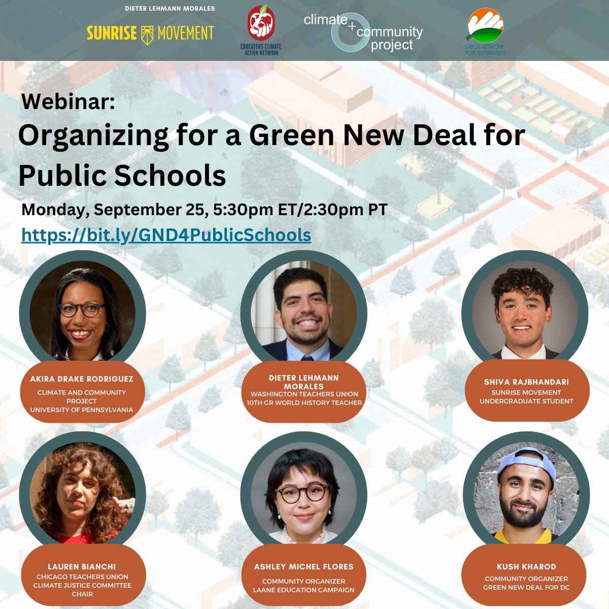 From Chicago to DC to LA, union teachers, students, & organizers are fighting for and winning climate justice in classrooms. Join us to discuss how to get involved and why their demands are united with the Green New Deal for Public Schools! bit.ly/GND4PublicScho…