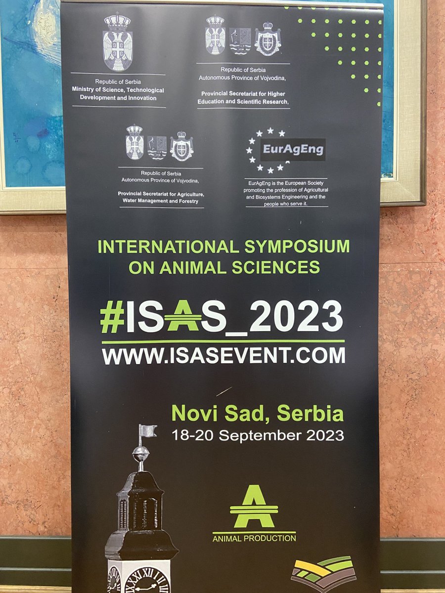 CCSAW_UofG's tweet photo. CCSAW faculty member Dr Alexandra Harlander gave a plenary talk about positive and negative animal welfare concepts at #ISAS_2023 in Serbia this week! https://t.co/H5DZVYFskA