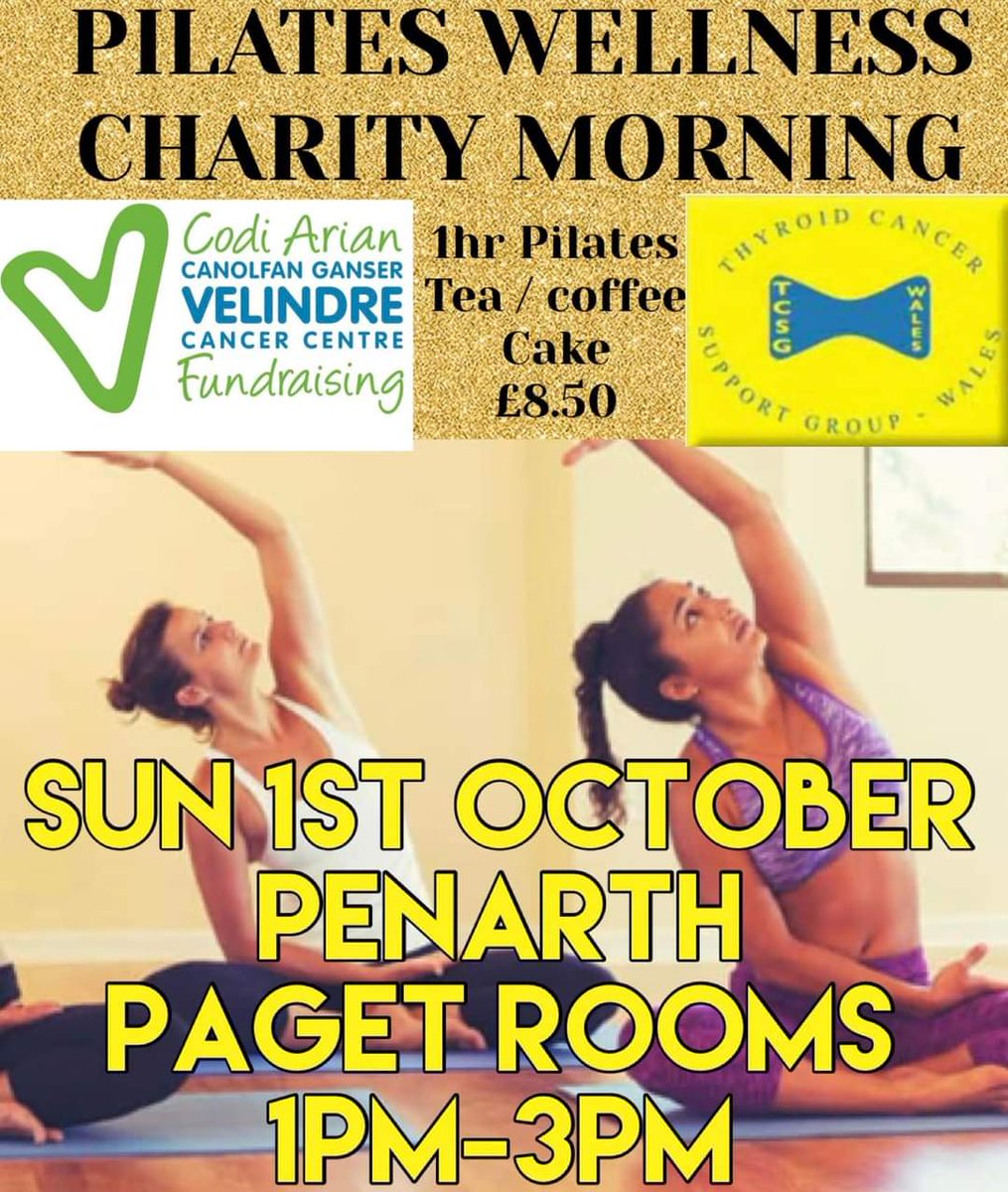 TCSGW's tweet photo. Please note that the date and location of our coffee, cake, chat and pilates has session have changed. 

It would be great to see you there and have your support. Diolch! https://t.co/jOGyrq5xWY