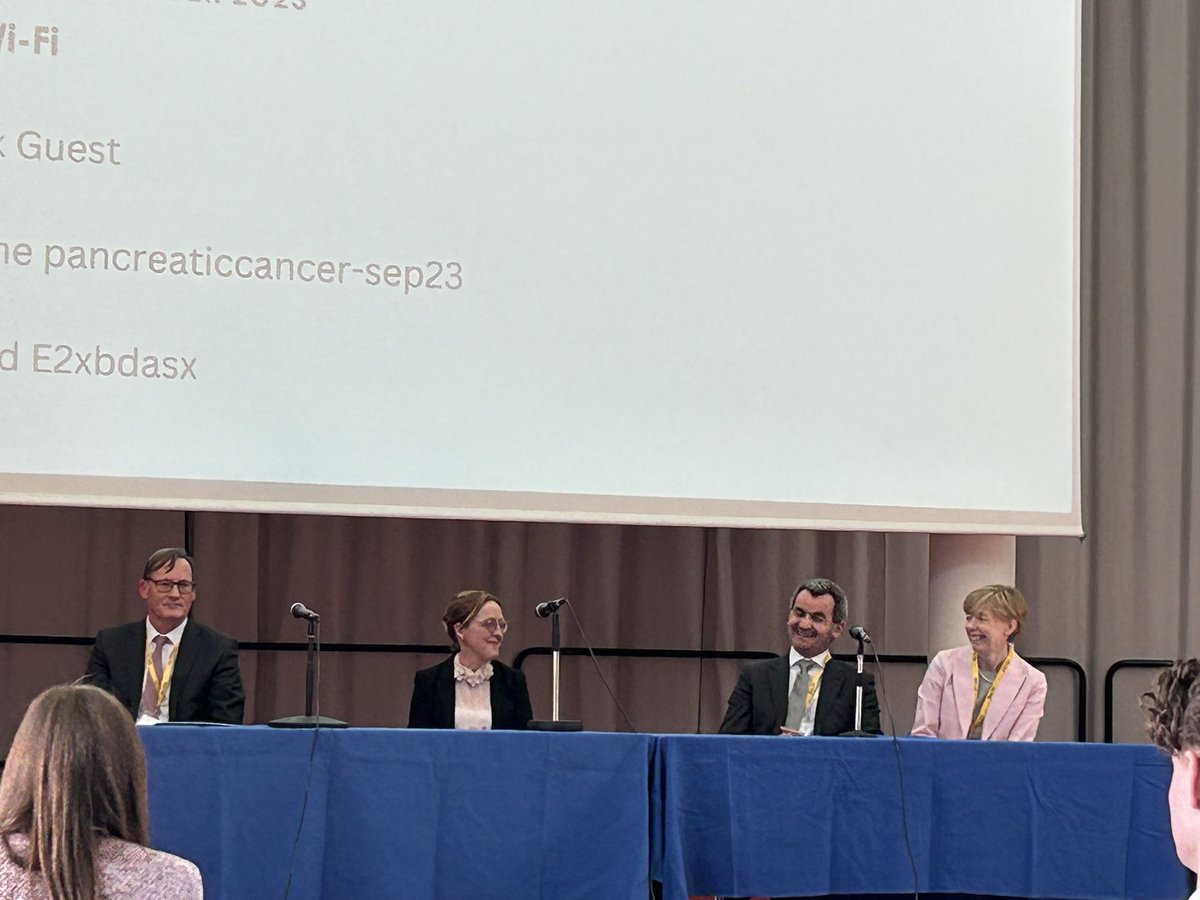 @DrHealeyBird Bringing the fantastic National Pancreatic Cancer Symposium meeting to a close. Amazing day and great energy coming away to make big strides quickly in pancreatic cancer. Challenges discussed and taken on by the final panel. #pancreaticcancer #makemoresurvivors