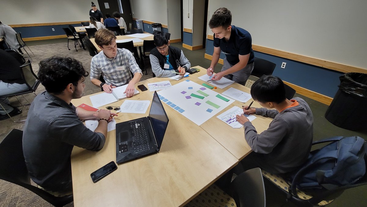RITphotonics's tweet image. Last weekend we had the pleasure of having Dr. Penny Warren teach a Technical Project Engineering course to ~160 students and Engineers, fostering meaningful connection and good conversations about how Engineers work together towards a common goal @RITscience #projectengineering