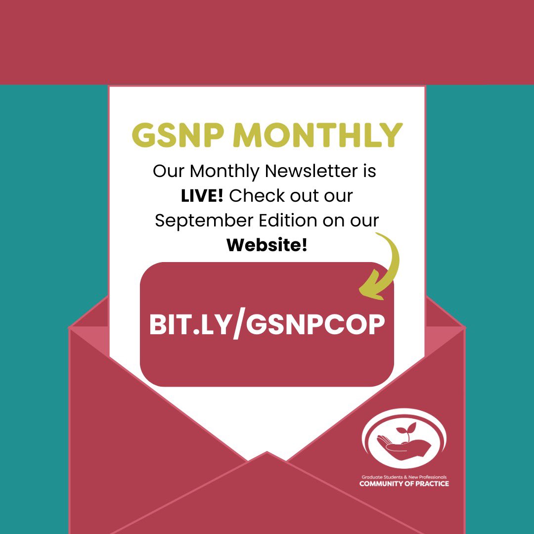 Step aside, Vogue! Our newly revamped GSNP MONTHLY newsletter has launched on our website homepage with our September Edition. Check out what we have been, and are up to! 🌼 bit.ly/gsnpcop