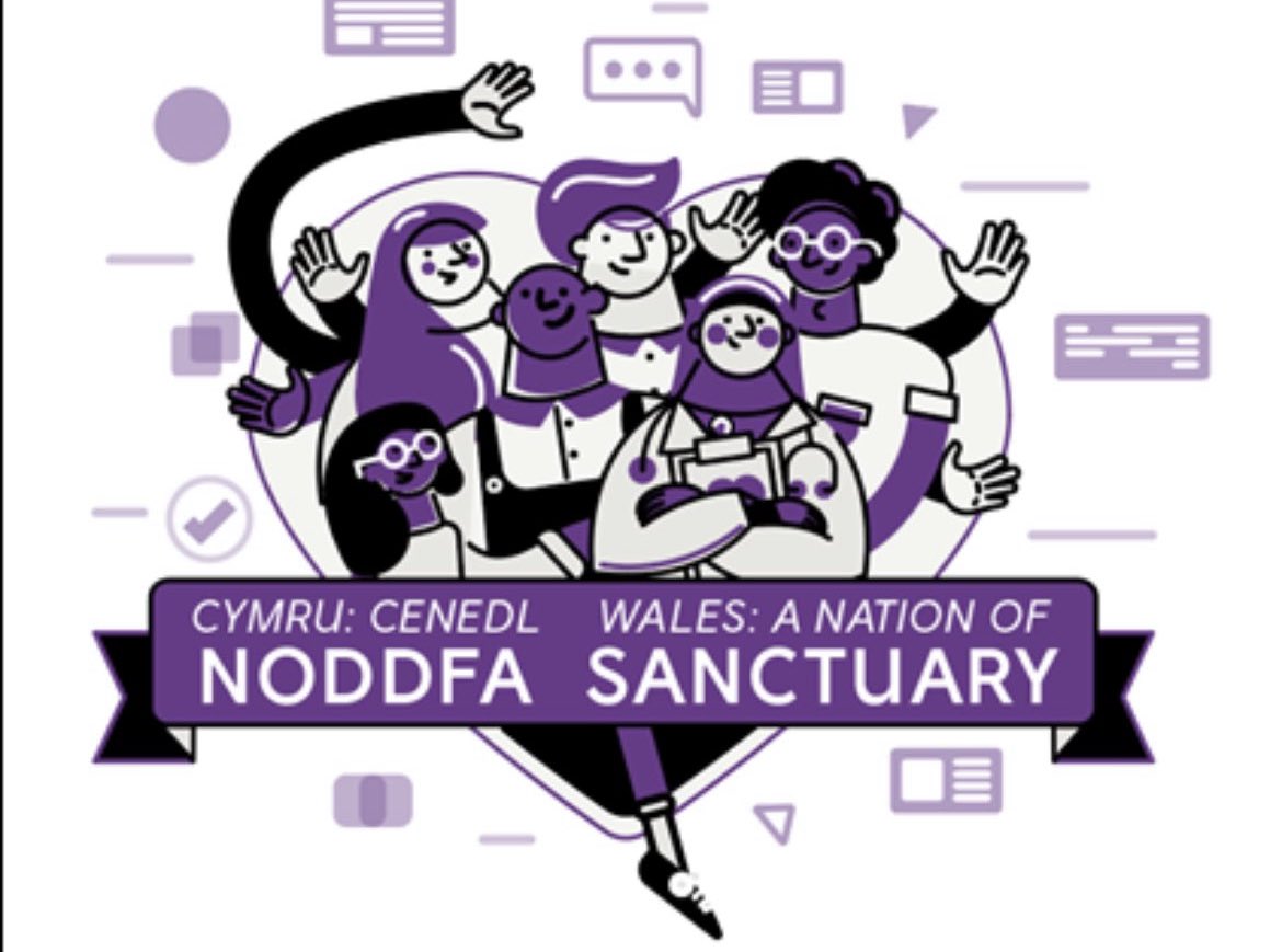 Thanks to Cllr Pete Strong and his motion to @MonmouthshireCC, which gained unanimous approval yesterday. Our county is proud to continue on the path to become an accredited member of @CityofSanctuary joining @AbergavennyToS to welcome and support refugees and asylum seekers. 💜