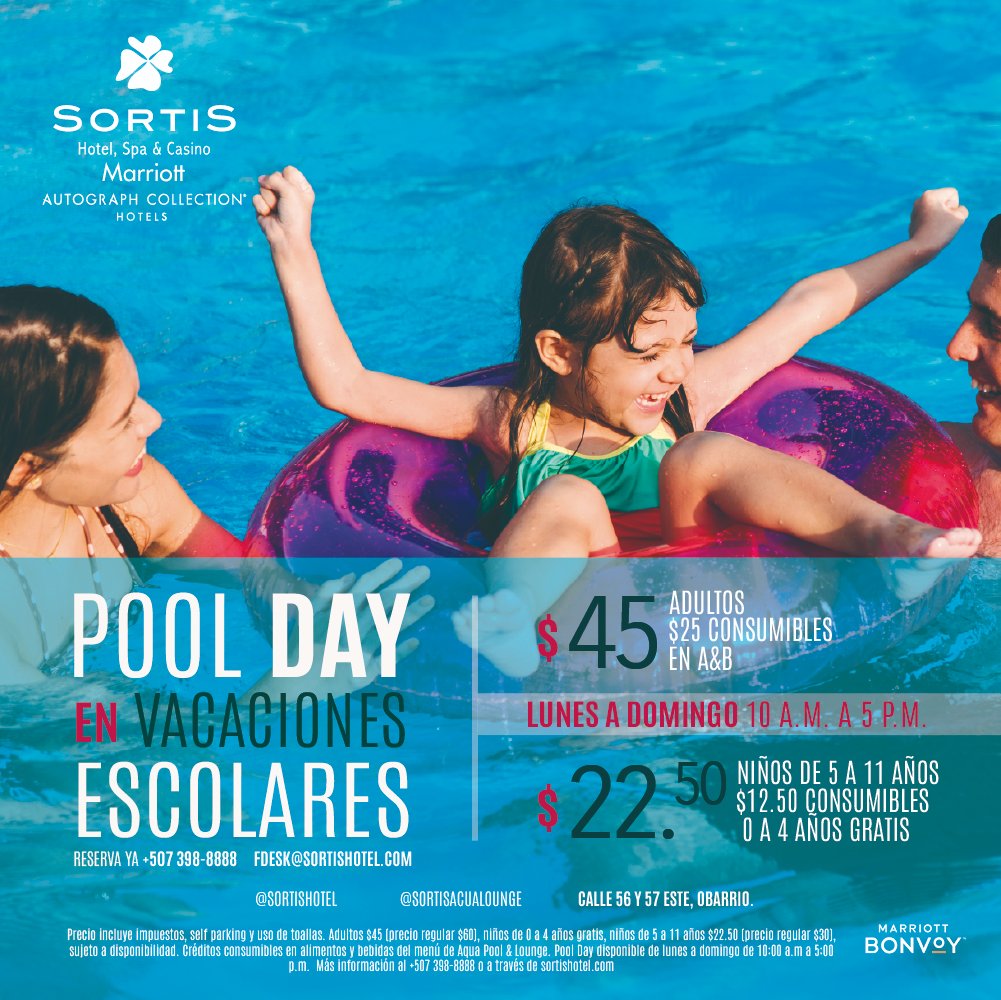 Ven a pasar un momento increíble en familia. ☀️✨🌴