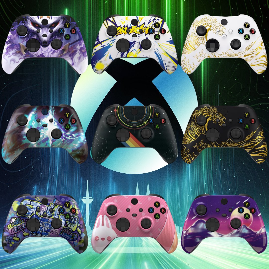 nocapgamingza's tweet photo. Tag you and your friends with your favorite new designs for xbox series and ps5! Share this post for an entry into a lucky draw for a new custom plate from us! https://t.co/62suk9KHy1