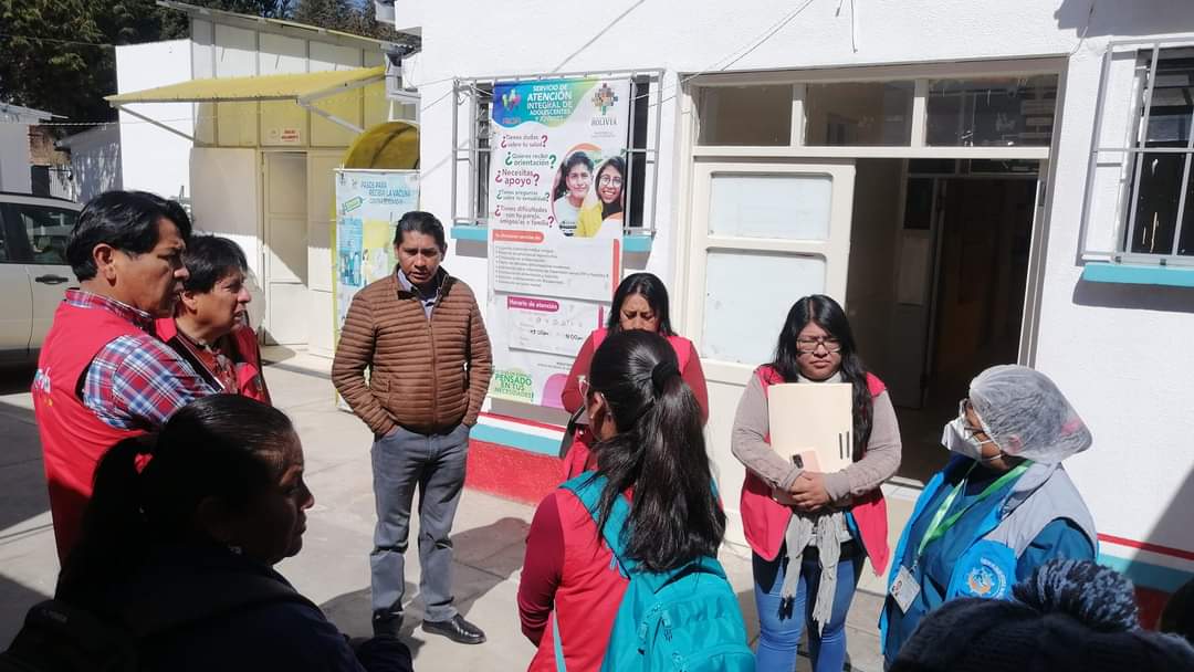 SMSALUDGAMEA's tweet photo. La @SMSALUDGAMEA Federación de Trabajadores en Salud y Gestión Institucional continúan realizando la  inspección a  Centros de Salud de primer nivel, con el objetivo de atender las   necesidades de estos establecimientos #saludparaelalto                 #EstamosTrabajando https://t.co/YCLfIlPRgF