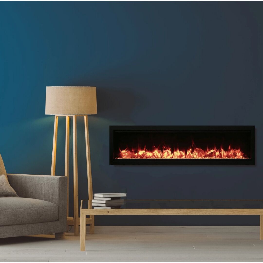 Fireplaceyard's tweet photo. Transform your space with the Amantii Symmetry Bespoke 50" Clean Face Electric Built-in Fireplace, featuring log and glass with a sleek black steel surround 🔥. Enjoy smart room temperature control, adjustable flame brightness. #instagood #photooftheday #picoftheday #instadaily https://t.co/B7tSGa2ODc