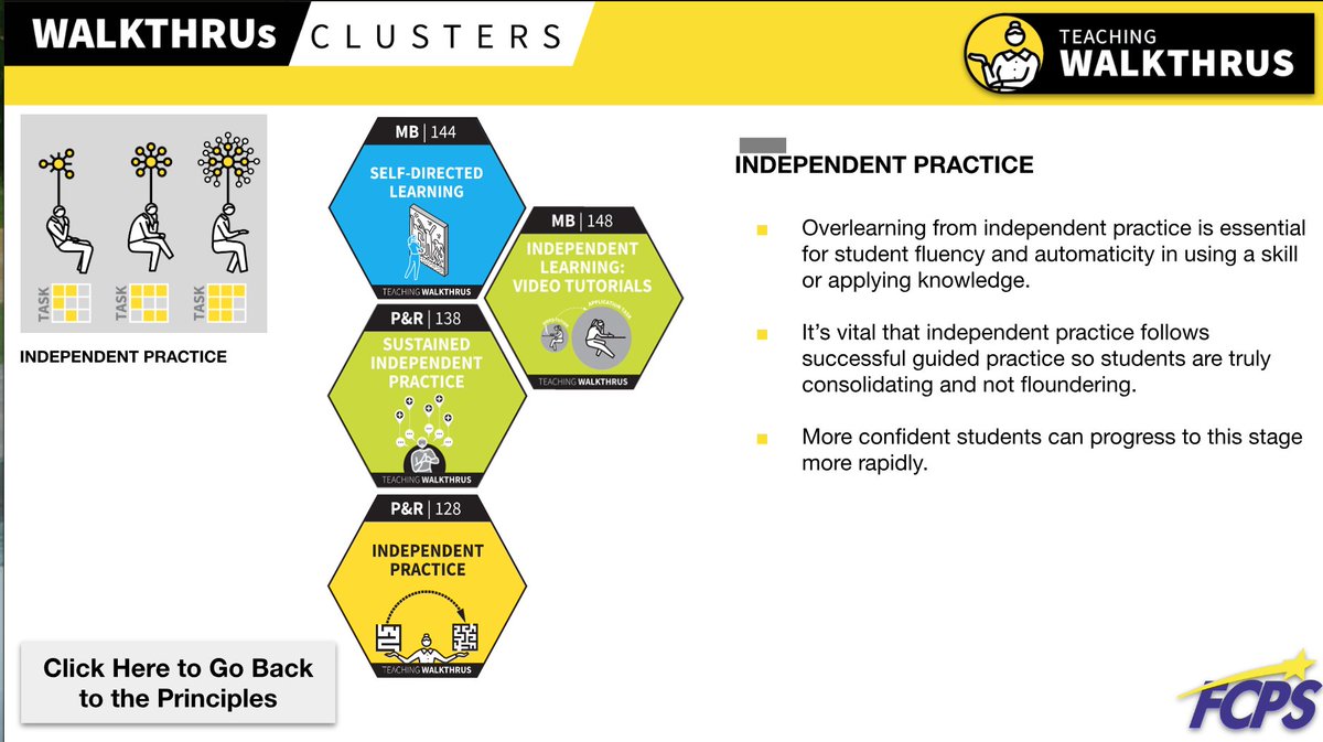 This work by <a href="/KentWetzelFCPS/">Kent Wetzel</a> is fabulous - using the configurability of <a href="/WALKTHRUs_5/">Walkthrus</a> resources to make an interactive tool delving into Rosenshine for his district colleagues. We'll be making it available on the website soon.