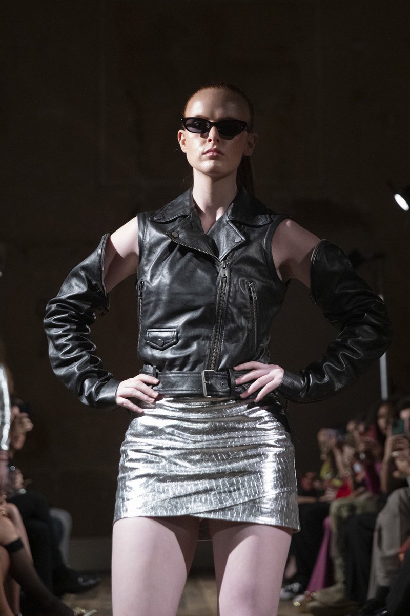 Muubaa's tweet image. Introducing DE/RE by MUUBAA the 15 piece leather collection which unzips to create multiple ways to wear #Dereconstructed #leather #LondonFashionWeek