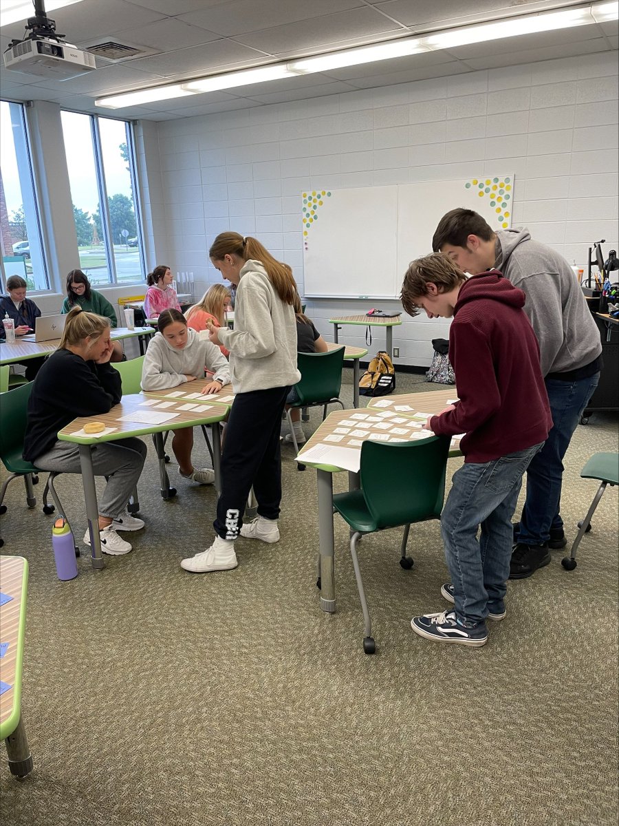 MSSUTeacherEd's tweet photo. Dr. DURB's EDUC 100 class built games to understand the instructional input section of the lesson plan. They had the chance to play one another's games in class today! https://t.co/ElbFTZg9Td