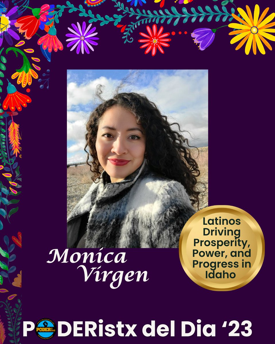 PoderofID's tweet image. Meet our PODERistx of the Day: Monica Virgen! ¡Felicidades!

Monica has been in Idaho since the age of six. She is a first-generation college student who aims to uplift others in accessing the same opportunities that made it possible to find fulfillment in her studies and career.
