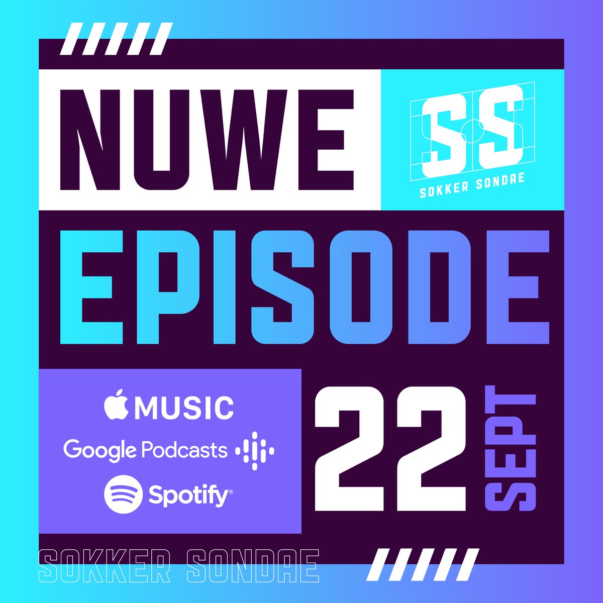 🚨 NUWE EPISODE #106
 
In opbou na die opkomende NLD kies ons 'n gekombineerde XI-tal uit Spurs en Arsenal spelers en gee ons ook ons voorspellings van wat op die dag gaan gebeur. ⚪️🔴

Ons bespreek United se nederlaag teen Brighton en Man City se comeback teen West Ham.