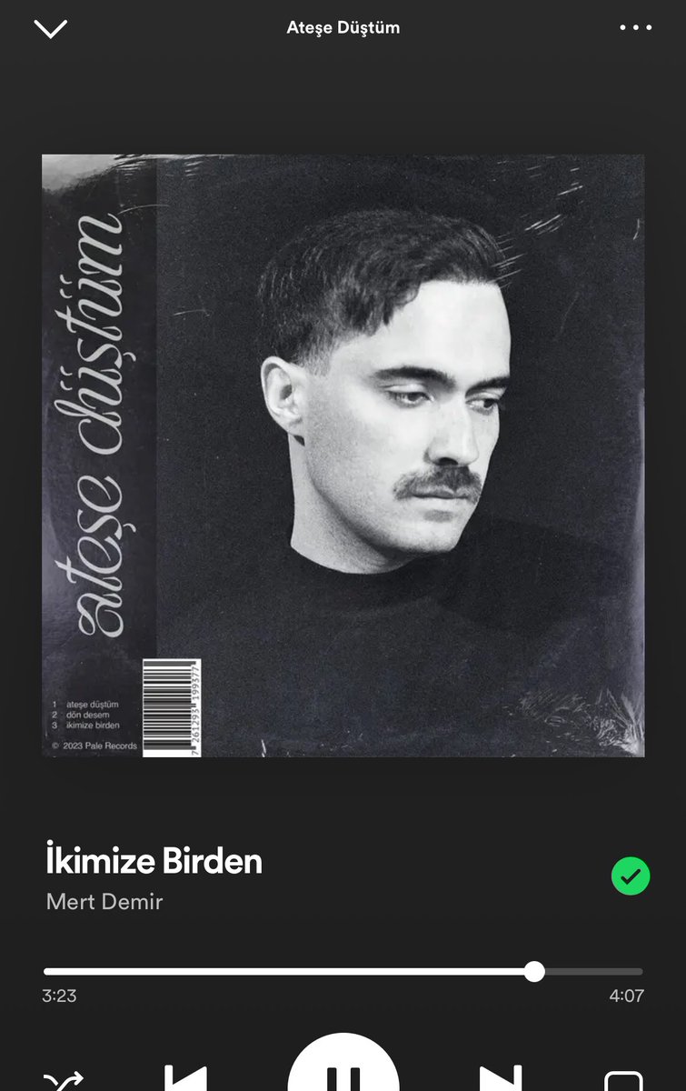 Hayatımın en guilty pleasure şarkılarından birini mert demir coverlamış çok mutluyum free bir şekilde dinleyeceğim 😂😂