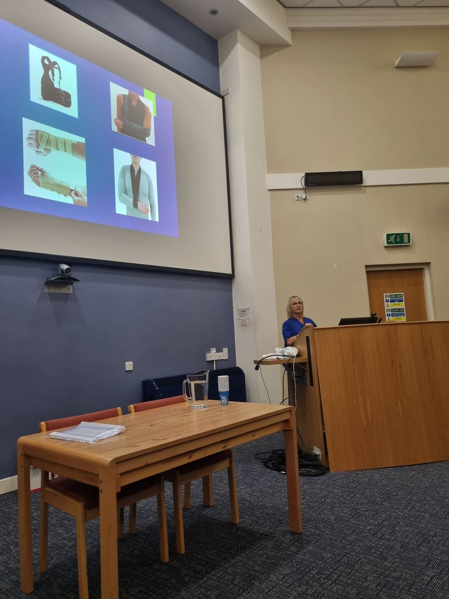 #Orthopaedic trauma conference.  Well done team maelor trauma