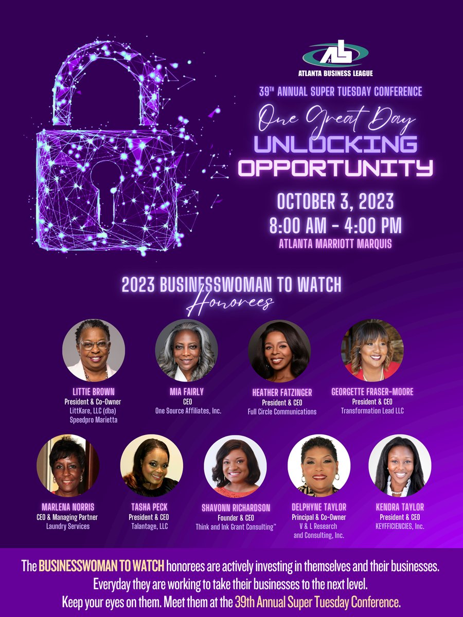 TransformingOrg's tweet photo. Our very own Founder and CEO, Dr. Georgette Fraser Moore, is receiving a well-deserved honor at the 39th Annual Super Tuesday Conference. 🏆 She's been recognized as one of the "2023 Businesswomen to Watch." 🎉 
#BusinessWomenToWatch #SuperTuesdayConference #LeadershipExcellence https://t.co/VatgyiZxzy