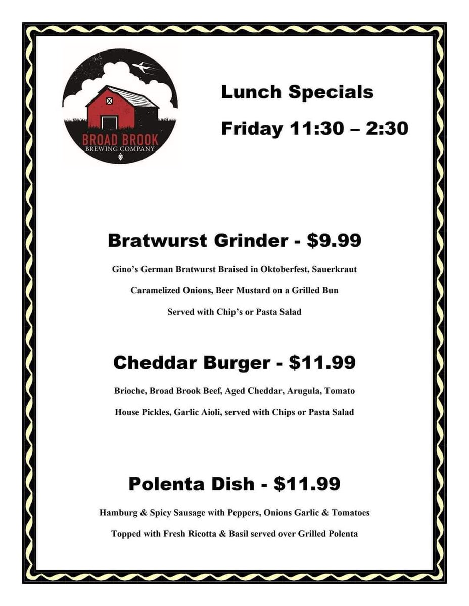 Broad Brook Brewing (@broadbrookbrew) on Twitter photo 