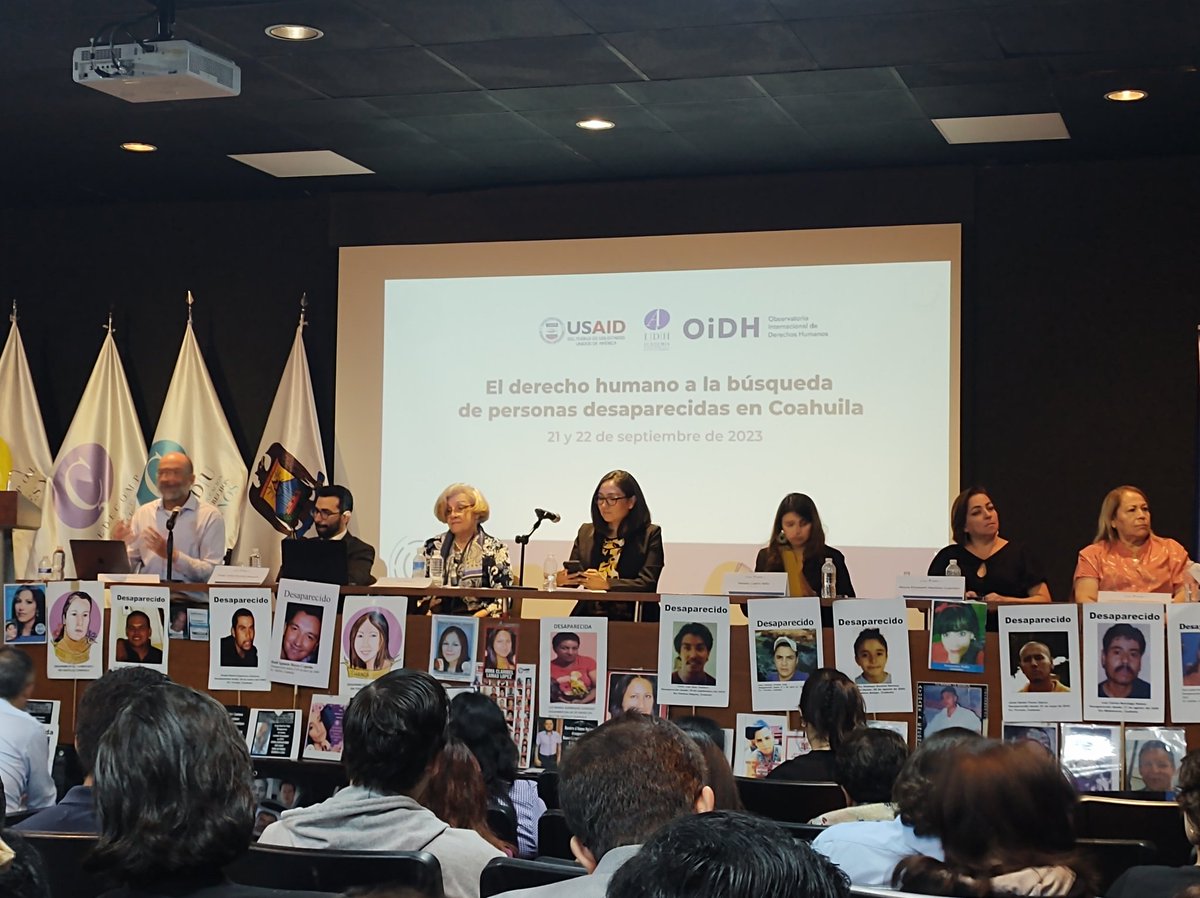 BUSCAMEMX's tweet photo. Estamos presentes en el Observatorio Internacional de Derechos Humanos de la @AcademiaIDH
El panel conformado por colectivos de familiares de personas víctimas de desaparición forzada, @CorteIDH y @JTenMexico
#DDHH #Desaparecidos #buscame https://t.co/KSbtGCRgZp