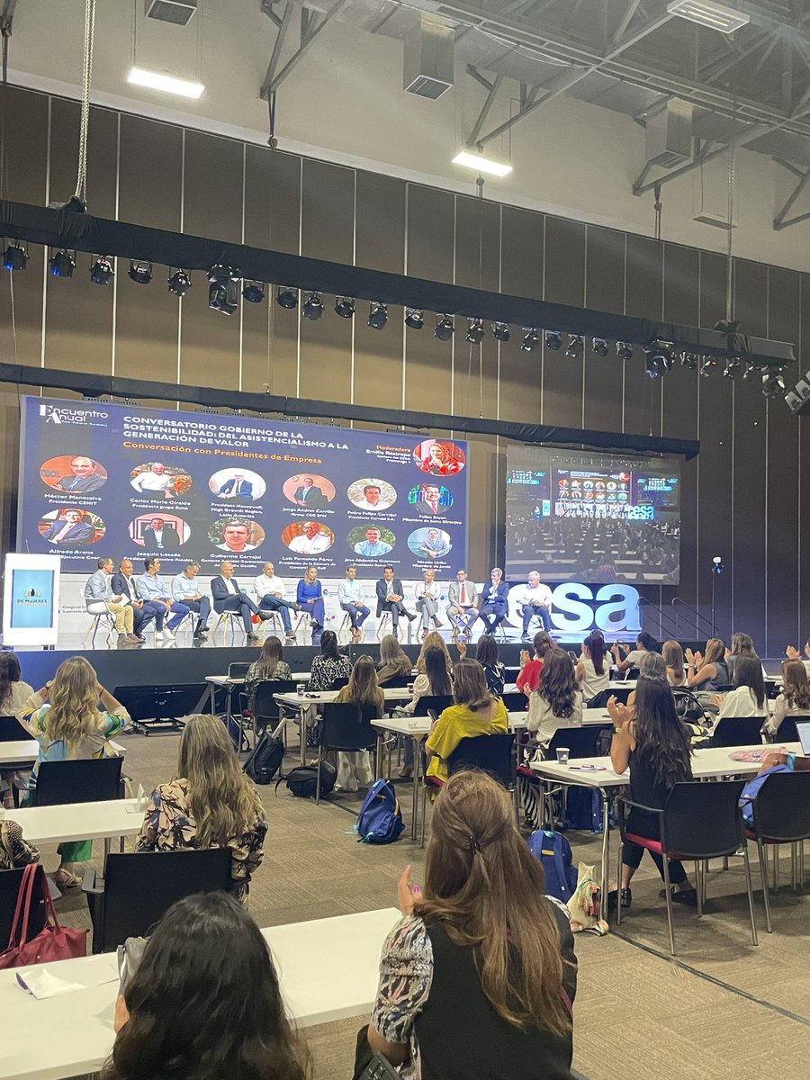 Participar en el Encuentro Anual de Mujeres líderes CES ha sido impactante por las temáticas, por el privilegio de compartir con 500 mujeres líderes de Colombia, Mexico, Panama y Peru!
Intencionalidad con plan y presupuesto para superar problemas sociales !