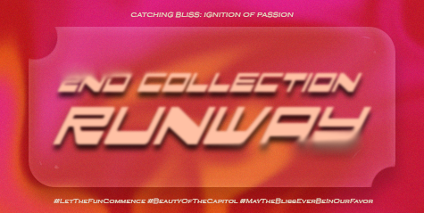 ㅤ

             🏹 ˖ ࣪ ‹ CATCHING BLISS:
             Ignition  of  Passion 𖥔 ࣪ ᥫ᭡

             𓆩࣪✶𓆪‌  2ND COLLECTION RUNAWAY ˖࣪ ﹆

             #LetTheFunCommence  
             #BeautyOfTheCapitol
             #MayTheBlissEverBeInOurFavor

ㅤ