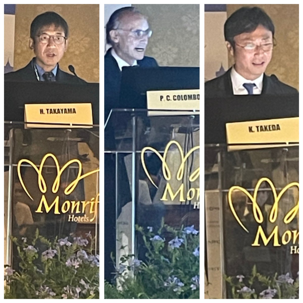Columbia on the spotlight: Drs Takayama and Takeda @columbiasurgery and Dr Colombo @columbiamedicine on the latest of advanced #HF management, mechanical circulation as a bridge to #HTx, and #LVAD patient selection. Bologna Day1 🎉👏