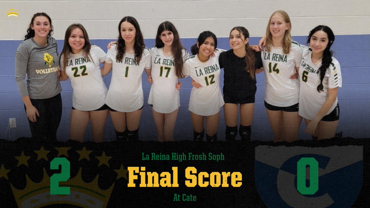 Regents Sweep Cate!  Varsity won in 4 games, JV and FS both swept the Rams on the road!  Great works girls!  Varsity remains undefeated in league play.