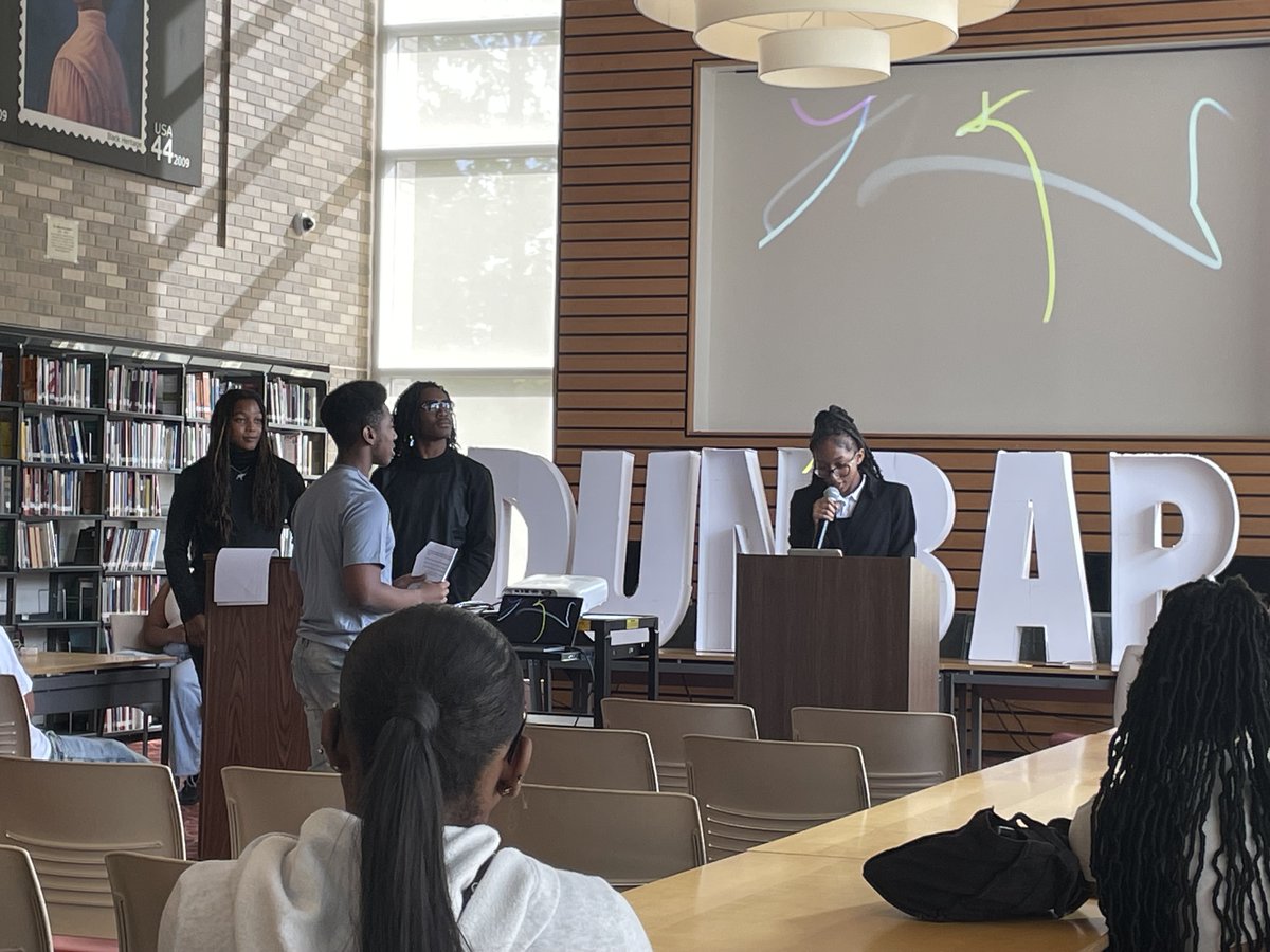 DunbarHSDC's tweet image. Students participated in the first Dunbar HS Student Government Association debate. Students and staff heard from the candidates new ideas, great concepts, and effective solutions for a better Dunbar. We are proud of you!
#Weworkforkids #since1870 #Raisingthebar
@XQAmerica…