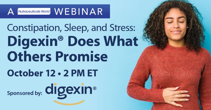 NutWorld's tweet photo. Freemen Nutra Group’s Eric Withee and NXT-USA’s R. Eric Anderson will be joining us for our upcoming webinar. We will be discussing how approximately 40% of US adults suffer from some type of GI disorder and more.

Sponsored by NXT-USA
