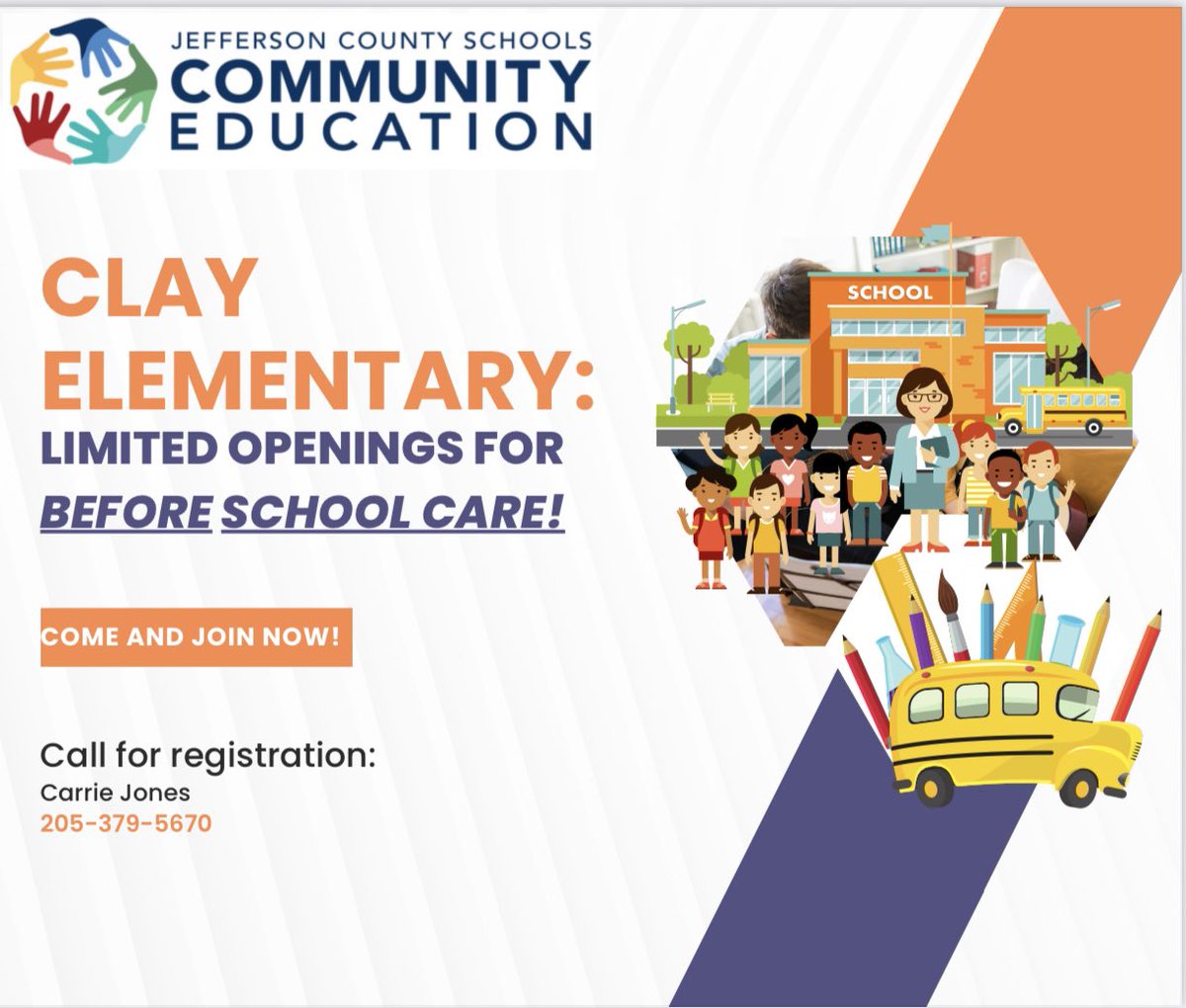 jefcoedcomed's tweet photo. Sign up today! Contact us ASAP!   @JEFCOED @ClayCougarCubs 
Please share! https://t.co/ksiYQOKwq4
