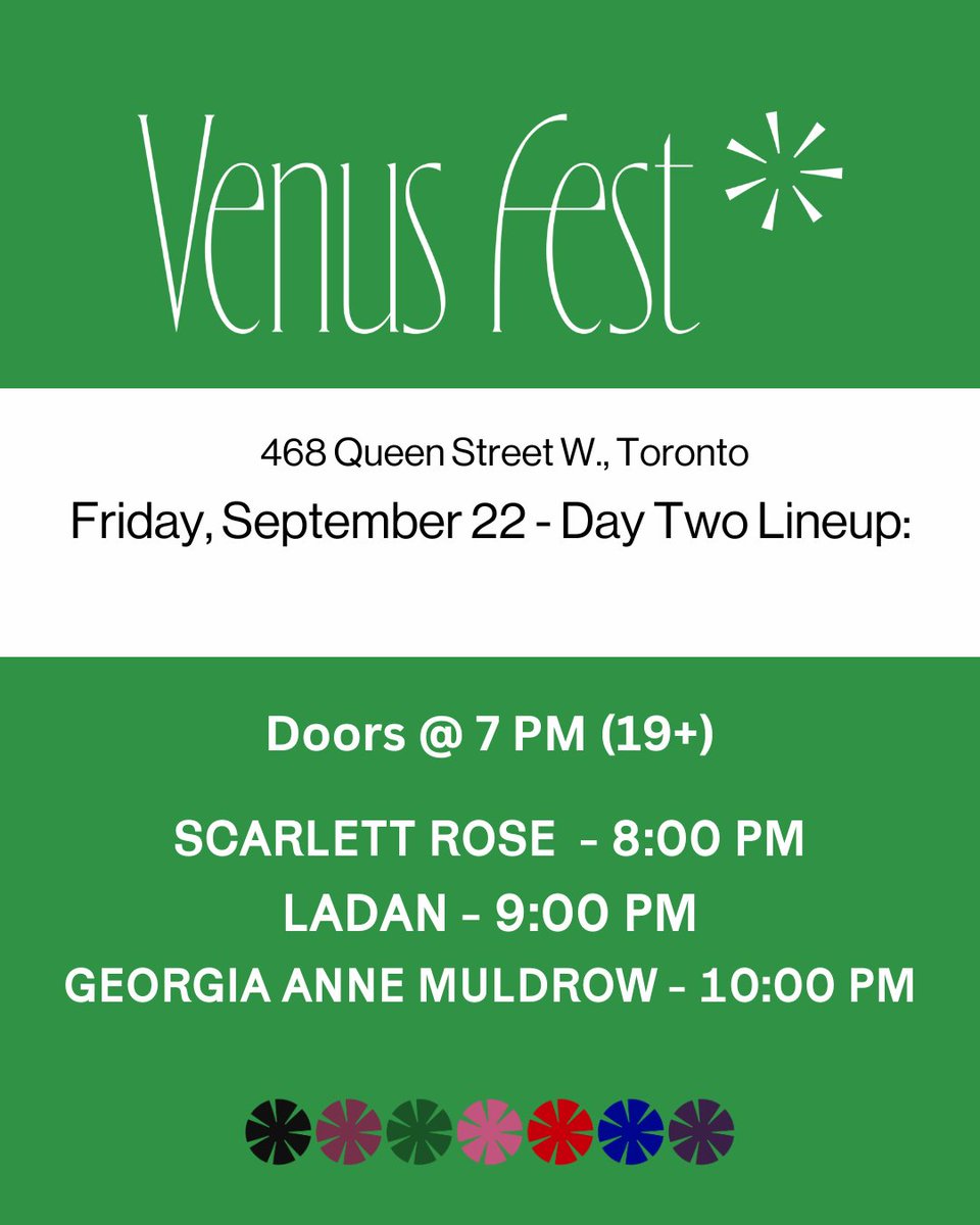 Venus Fest tweet media