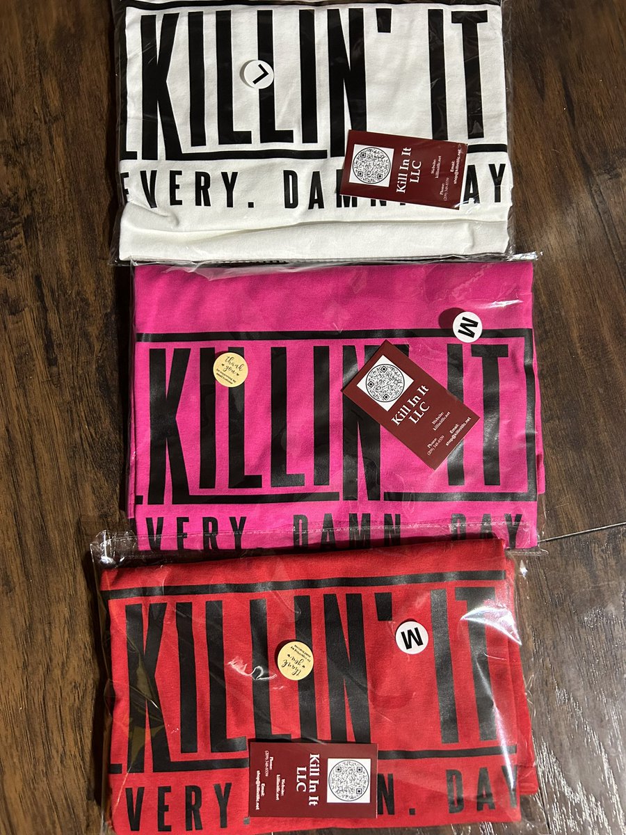Kill_In_IT's tweet photo. Flash Sale reg. $30 Sale $22 

While supplies last. Please inbox for available sizes. 

#killinitllc™️ #killinitbyanymeans #killinit #killinitalways #killinittevveryjday #killiniteverydamnday #branding #brandambassador #brandawareness #ambassador #ambassadors  #flashsale https://t.co/vnGXEjxg9r