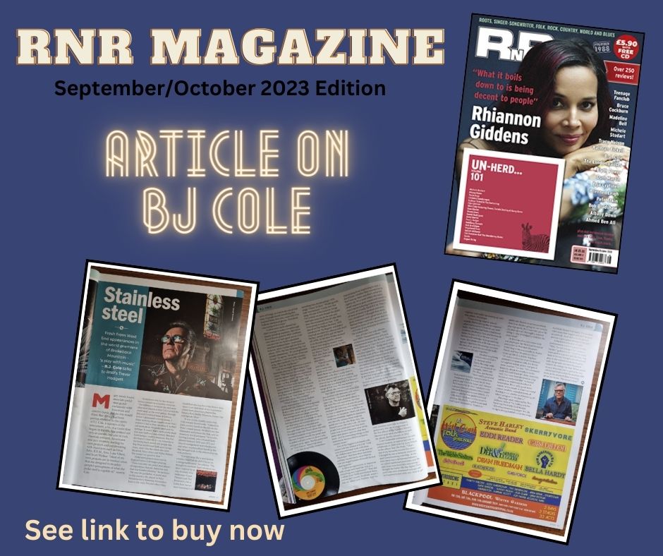 Beejcole's tweet photo. Fantastic article by Trevor Hodgett about my life, music and projects!

To buy the magazine click on the link below

https://t.co/bKFNWg9peb

#rocknreelmagazine
#pedalsteelguitar
#longliverocknroll https://t.co/ZQaTDGzSr5