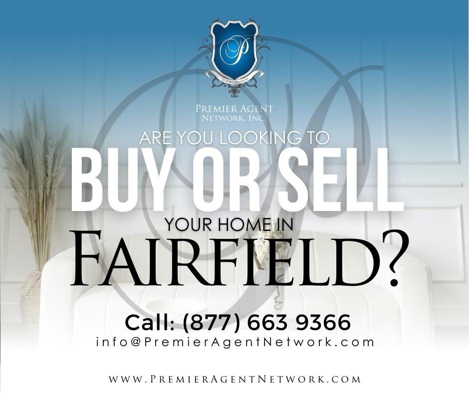 Dreaming of a new home or bidding farewell to an old one in Fairfield? We're with you every step of the way. 📷

Explore More Fairfield Homes Here: tinyurl.ph/IsJTG

Call (877) 663-9366!

#Fairfield #FairfieldHomes #HomeBuyer #HouseHunting #HomeSearch #premieragentnetwork