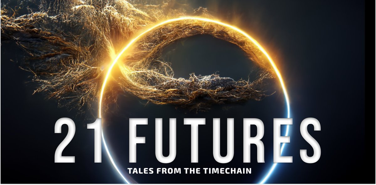 KonsensusN's tweet photo. We did it, we announced almost all of the stories in "21 Futures: tales from the timechain"...all is left is unveiling the final 6 stories in this incredible #Bitcoin Anthology ✨🔥
Ready for this? 👀 👇🏻 https://t.co/pgiszvnGCc