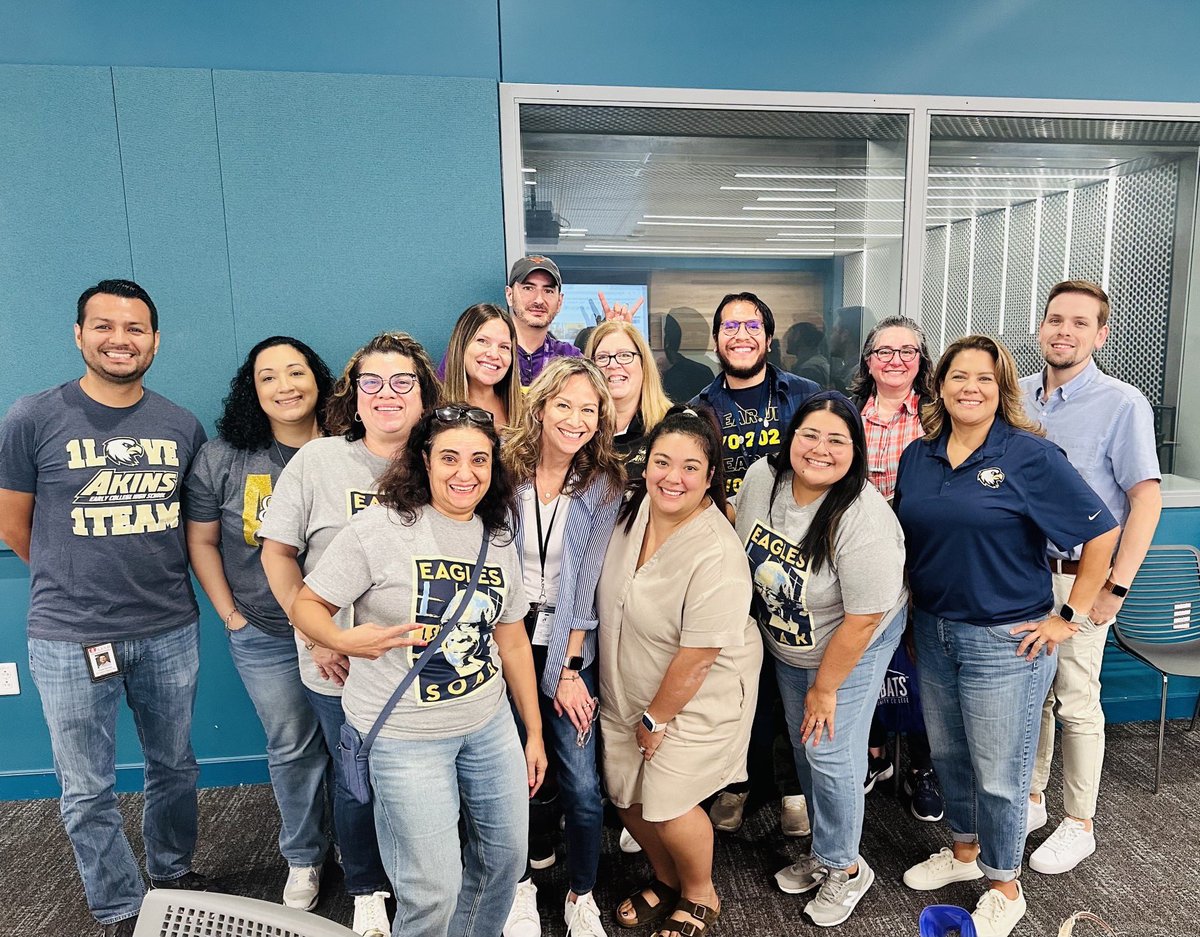 Thank you @ACCHSPrograms for another successful Partnership Summit. @AkinsAISD repping big today! 

#CCMR #buildingcapacity
#GoEagles! 

@AustinISD @Matias_AISD @Secondary_AISD