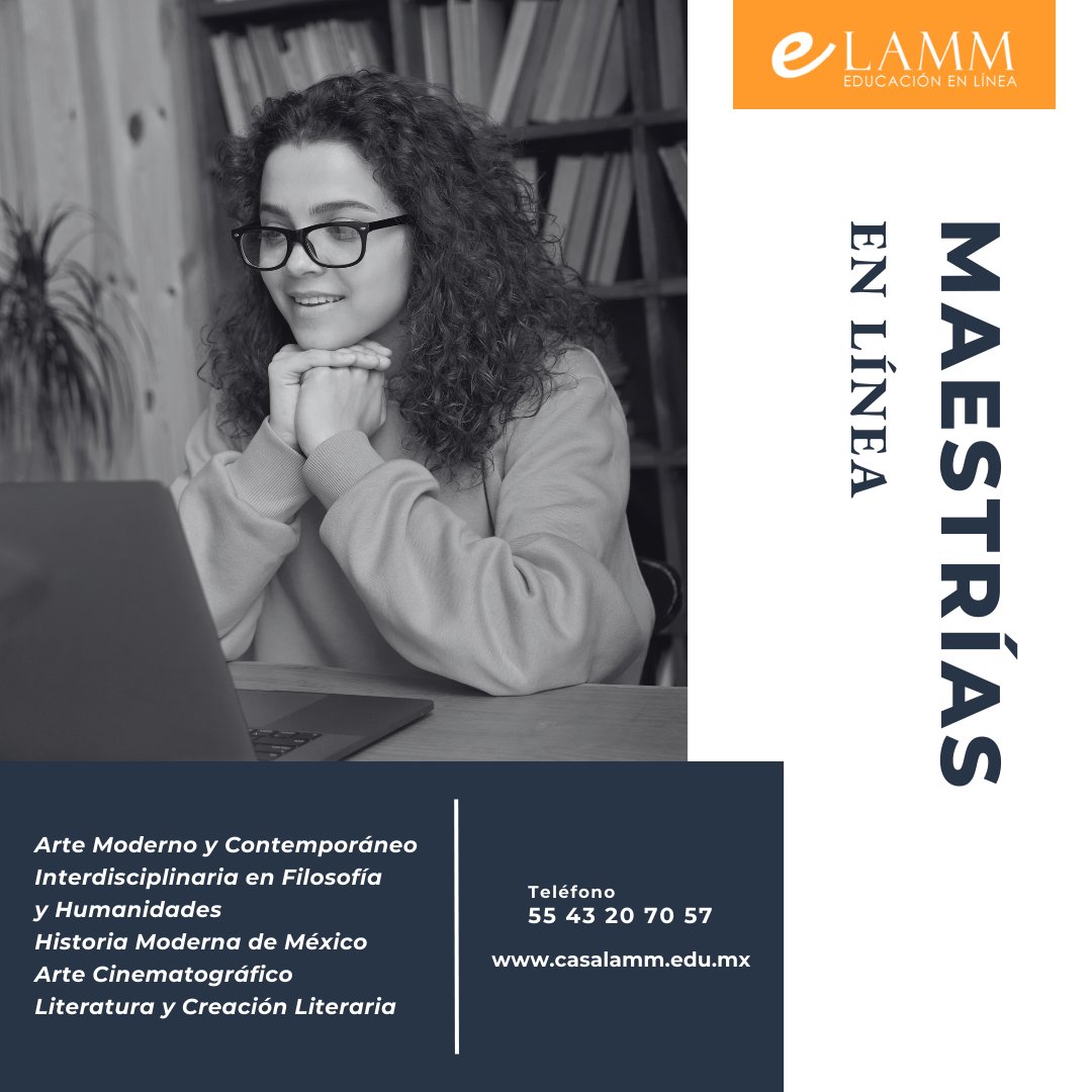 Continúa con tus estudios profesionales. Inscríbete a una de nuestras maestrías en línea.

Para más información entra a casalamm.edu.mx o si prefieres envíanos tus datos y nos comunicaremos contigo 

#YoSoyCasaLamm #Universidades #EducaciónEnLínea