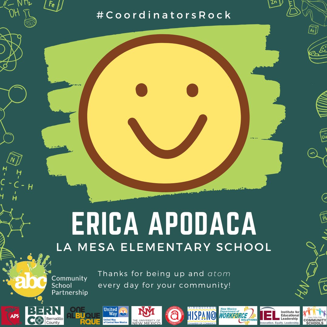ABC Community School (@abc_partnership) on Twitter photo Erica, you're fantastic! #CoordinatorsRock <a href="/CommSchools/">Community Schools</a> <a href="/ABQschools/">Albuquerque Public Schools</a> <a href="/GBryanGarcia/">Bryan Garcia</a> <a href="/NMPED/">New Mexico Public Education Department</a> Erica, you're fantastic! #CoordinatorsRock <a href="/CommSchools/">Community Schools</a> <a href="/ABQschools/">Albuquerque Public Schools</a> <a href="/GBryanGarcia/">Bryan Garcia</a> <a href="/NMPED/">New Mexico Public Education Department</a>