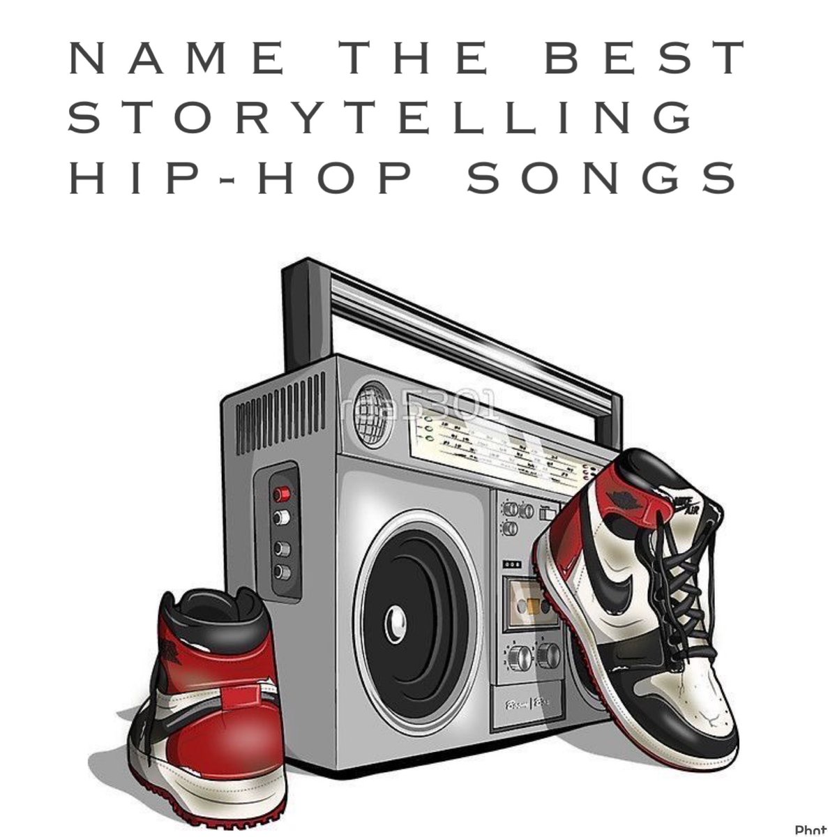 ✋🏼 Name your Top 5 storytelling HH songs —GO!

#hiphop50 #Top5Songs ⬇️⬇️⬇️