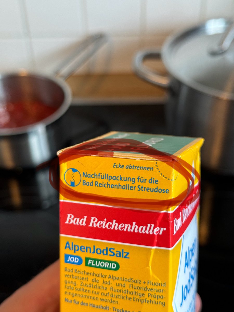 43 Jahre lang nicht gewusst. #lebenausderNachfüllpackung