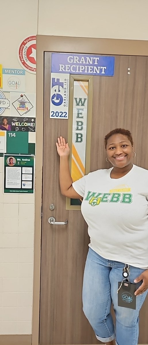 SeletaAndrus's tweet photo. I am a 2022 GEF recipient !!!!! Be The Magic in a Teachers Classroom. @GISD_Foundation #BeTheMagic #GiveToGEF https://t.co/om1RhkIY6n