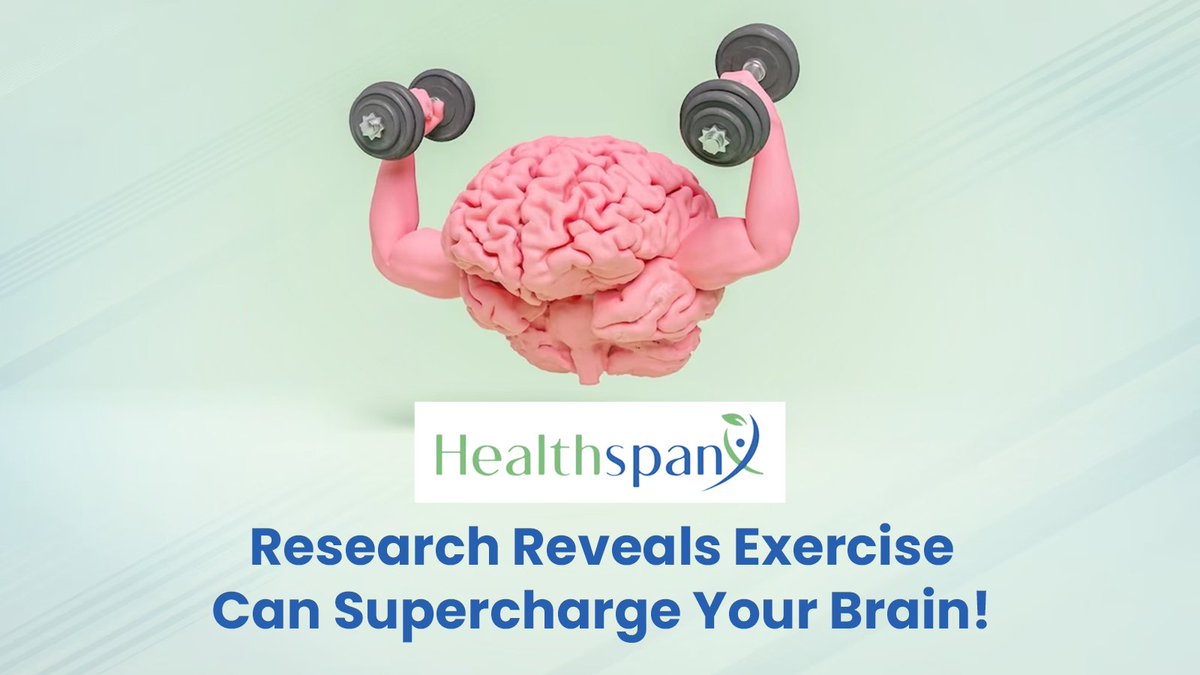 HealthspanX's tweet image. Consistent exercise doesn&apos;t just benefit the body. It activates specific genes, leading to increased production of the BDNF protein for both a fit body and a sharp mind. 🏃‍♂️

#BrainHealth #StayActiveStaySharp