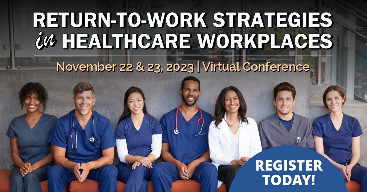 BirchmountGroup's tweet photo. Get an informed perspective on the latest Return to Work challenges of most relevance to the #Healthcare Sector from experts in law, clinical, HR, and operational aspects to RTW
@ontarionurses 

Find out more:
https://t.co/QwEm21LoIn

#conference #solutions https://t.co/yektOFDY9O