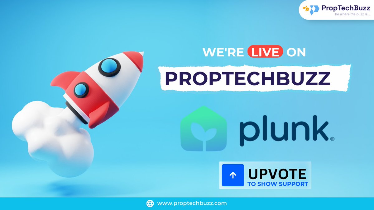 Got 20 seconds? Please show your support for Plunk by upvoting ⬆️ for us <a href="/proptechbuzz/">PropTechBuzz</a> 🚀 proptechbuzz.com/products/plunk #plunk <a href="/plunkonomics/">Plunk</a> #realestate #proptech #ai #MachineLearning #DeepLearning